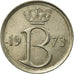 Coin, Belgium, 25 Centimes, 1973, Brussels, EF(40-45), Copper-nickel, KM:154.1