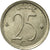 Moneta, Belgia, 25 Centimes, 1973, Brussels, EF(40-45), Miedź-Nikiel, KM:154.1