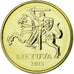 Coin, Lithuania, 10 Centu, 2013, MS(63), Nickel-brass, KM:106