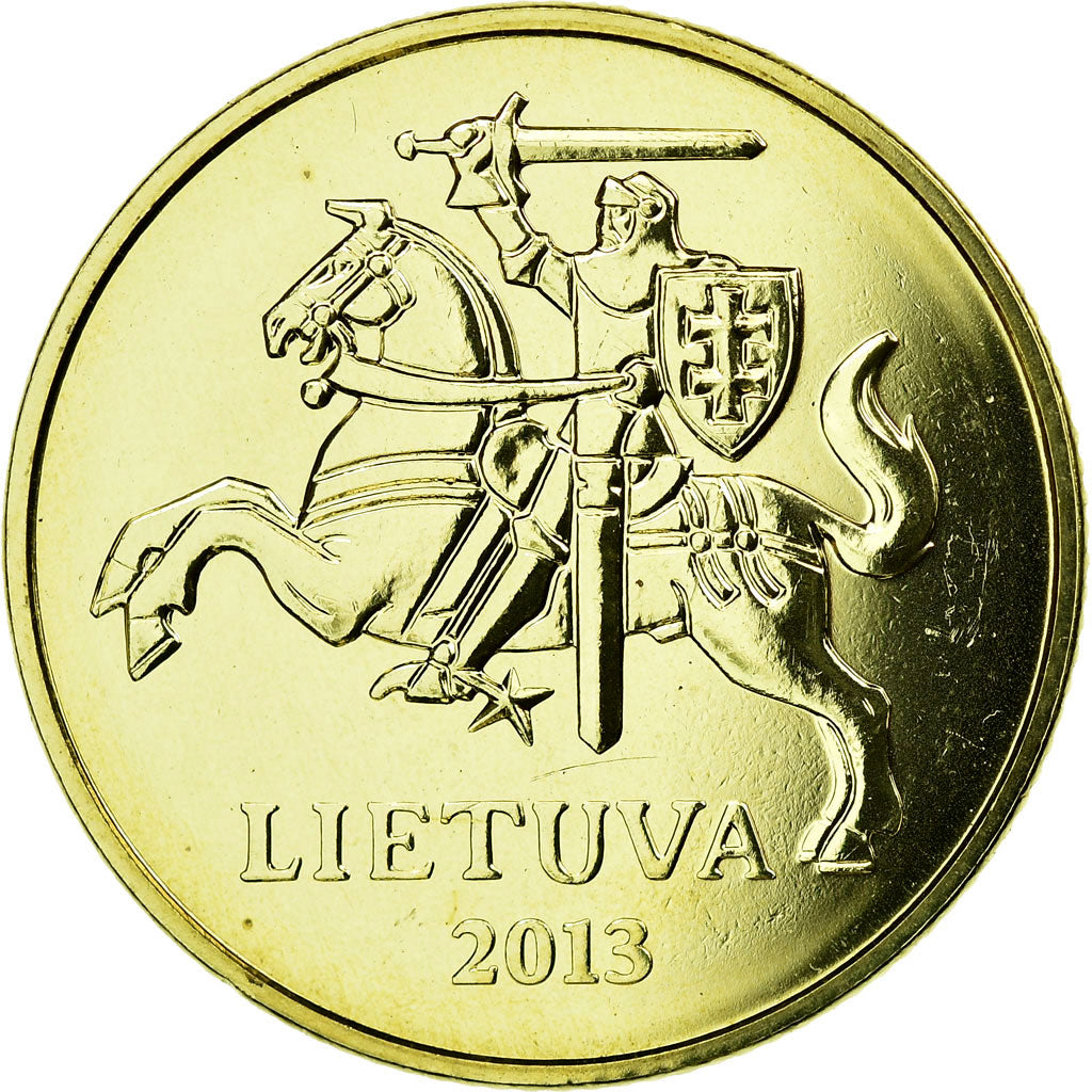 Monnaie, Lithuania, 20 Centu, 2013, SPL, Nickel-brass, KM:107