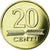 Moneta, Litwa, 20 Centu, 2013, MS(63), Mosiądz niklowy, KM:107