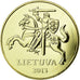 Munten, Lithouwen, 50 Centu, 2013, UNC-, Nickel-brass, KM:108