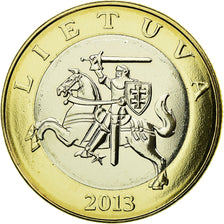 Moneta, Lituania, 2 Litai, 2013, SPL, Bi-metallico, KM:112