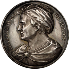 France, Medal, Pharamond, History, Caqué, AU(50-53), Copper