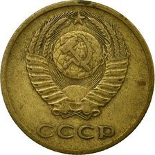 Moneda, Rusia, 3 Kopeks, 1971, Saint-Petersburg, MBC, Aluminio - bronce, KM:128a