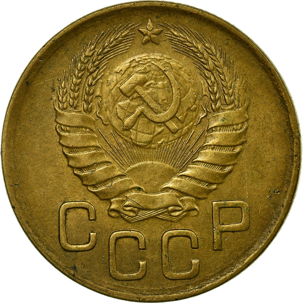 Moneda, Rusia, 3 Kopeks, 1938, Saint-Petersburg, MBC, Aluminio - bronce, KM:107