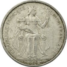 Coin, FRENCH OCEANIA, 5 Francs, 1952, EF(40-45), Aluminum, KM:4