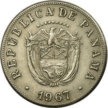 Coin, Panama, 5 Centesimos, 1967, EF(40-45), Copper-nickel, KM:23.2