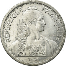 Moneda, INDOCHINA FRANCESA, 20 Cents, 1945, Beaumont - Le Roger, EBC, Aluminio