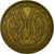 Moneta, Francuska Afryka Zachodnia, 25 Francs, 1956, EF(40-45), Aluminium-Brąz