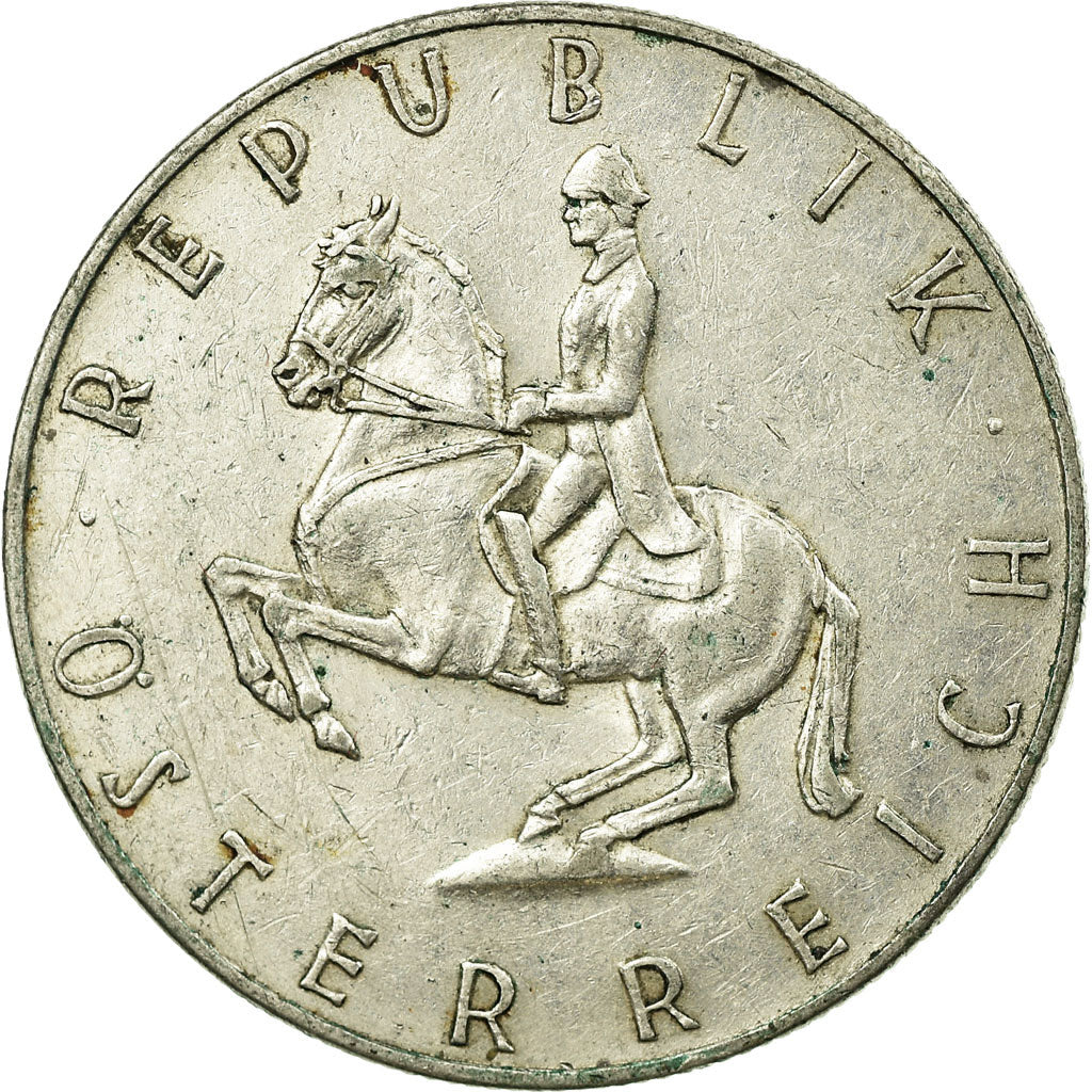 Münze, Österreich, 5 Schilling, 1961, SS, Silber, KM:2889