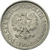 Moneta, Polska, 5 Groszy, 1962, Warsaw, AU(55-58), Aluminium, KM:A46