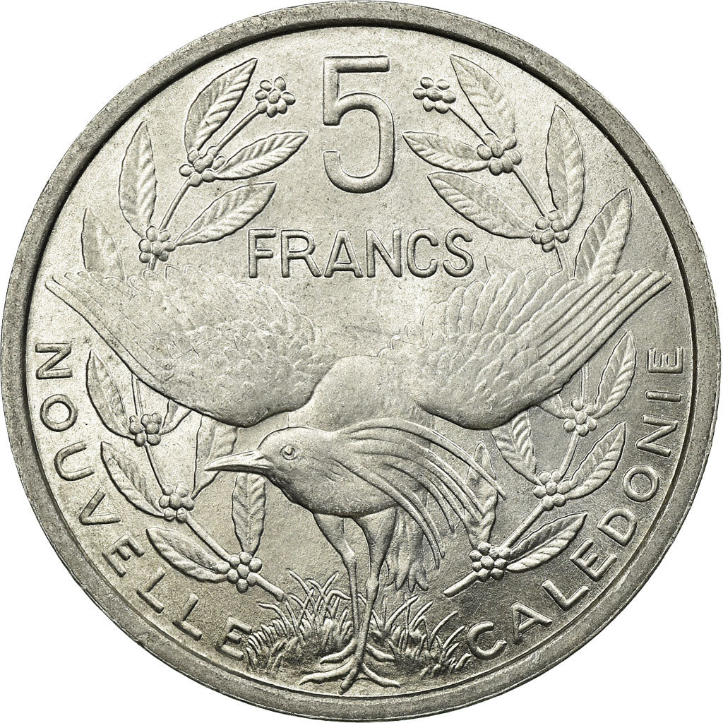 Monnaie, Nouvelle-Calédonie, 5 Francs, 1952, Paris, SUP, Aluminium, KM:4
