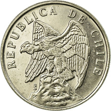 Coin, Chile, 50 Centavos, 1975, AU(55-58), Copper-nickel, KM:206