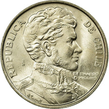 Coin, Chile, Peso, 1975, AU(55-58), Copper-nickel, KM:207