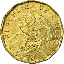 Coin, Chile, 50 Escudos, 1974, AU(55-58), Nickel-brass, KM:201