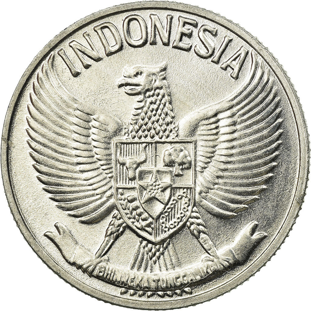 Coin, Indonesia, 50 Sen, 1961, AU(55-58), Aluminum, KM:14