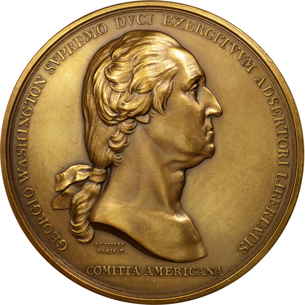 United States, History, Medal, MS(60-62), Duvivier, Bronze, 68, 154.00