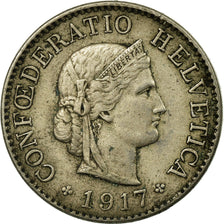 Monnaie, Suisse, 5 Rappen, 1917, Bern, TTB, Copper-nickel, KM:26