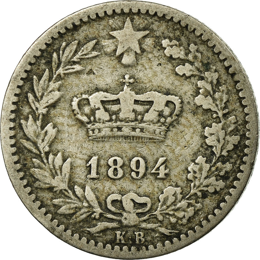 Monnaie, Italie, Umberto I, 20 Centesimi, 1894, Berlin, TB+, Copper-nickel