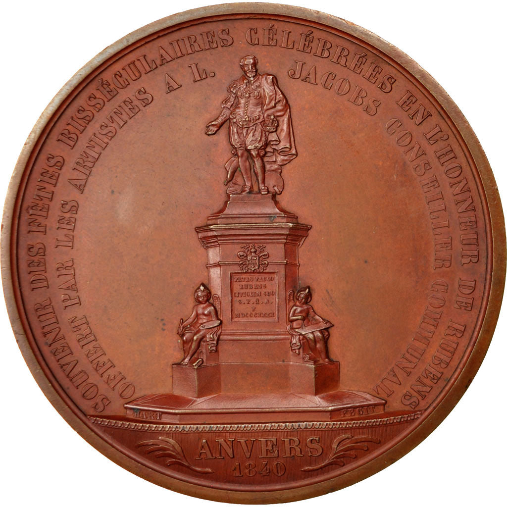 Belgium, Arts & Culture, Medal, MS(60-62), Hart, Bronze, 232.00