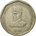 Moneda, República Dominicana, 25 Pesos, 2008, MBC, Cobre - níquel, KM:107