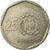 Moneta, Republika Dominikany, 25 Pesos, 2008, EF(40-45), Miedź-Nikiel, KM:107