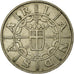 Coin, SAARLAND, 100 Franken, 1955, Paris, EF(40-45), Copper-nickel, KM:4