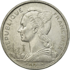 Coin, Réunion, 5 Francs, 1973, EF(40-45), Aluminum, KM:9
