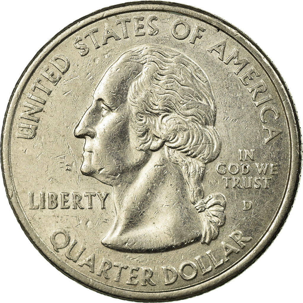 Coin, United States, Quarter, 2002, U.S. Mint, Denver, EF(40-45), Copper-Nickel