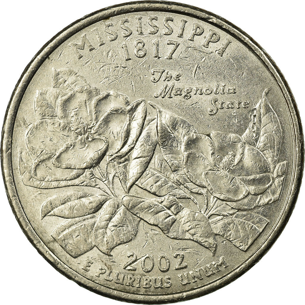 Coin, United States, Quarter, 2002, U.S. Mint, Philadelphia, EF(40-45)