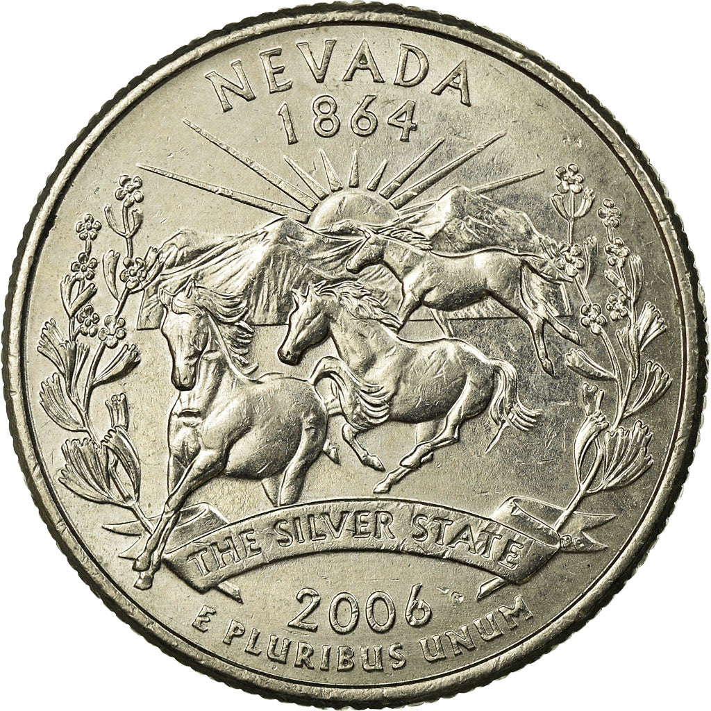 Moeda, Estados Unidos da América, Quarter, 2006, U.S. Mint, Philadelphia