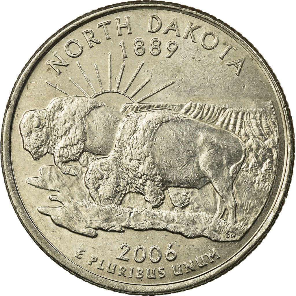 Coin, United States, Quarter, 2006, U.S. Mint, Philadelphia, EF(40-45)