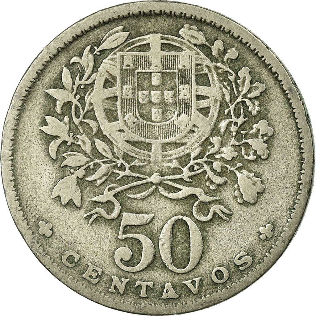 Moeda, Portugal, 50 Centavos, 1945, VF(20-25), Cobre-níquel, KM:577