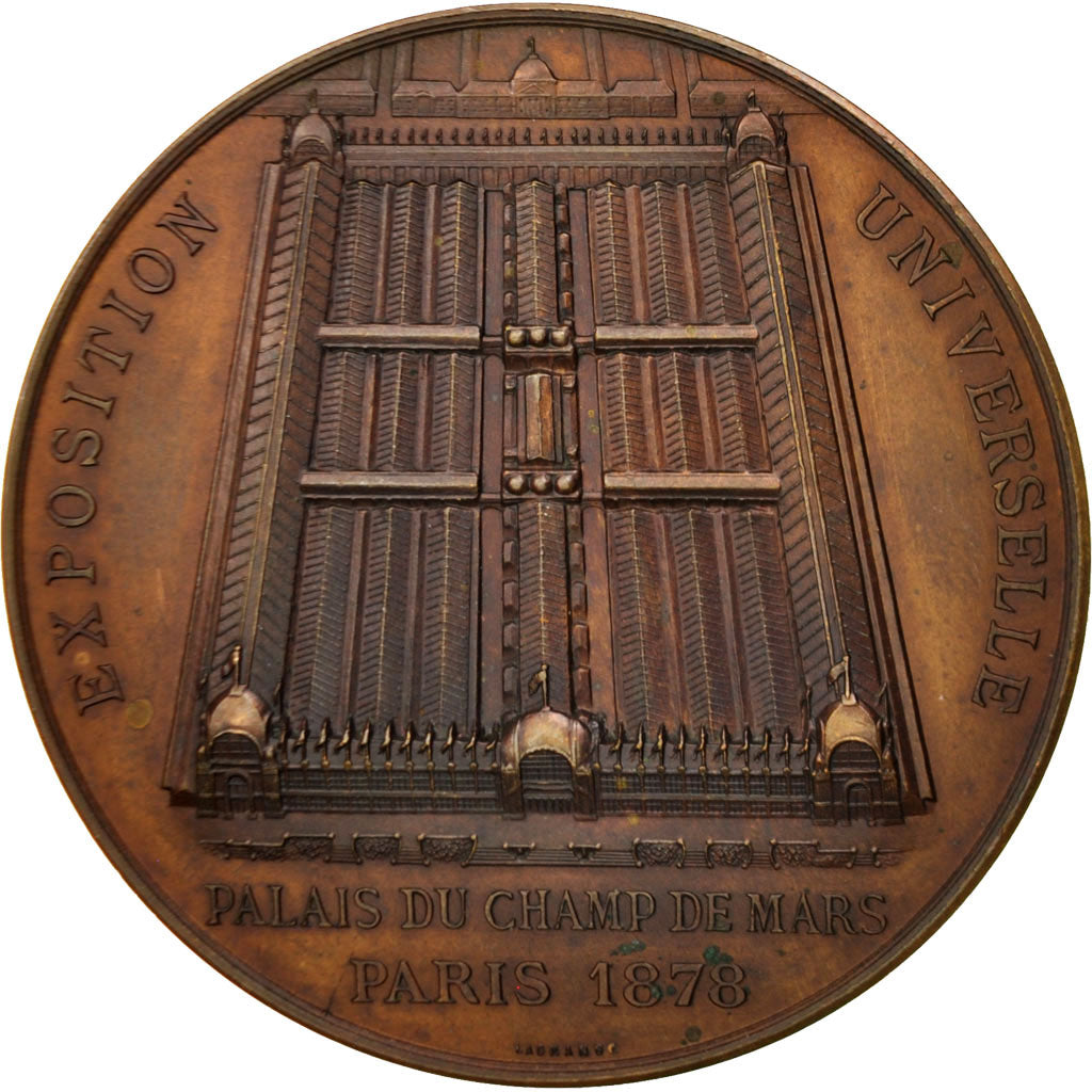 FRANCE, Arts & Culture, French Third Republic, Medal, MS(60-62), Oudiné, Bronze
