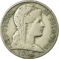 Coin, Colombia, 5 Centavos, 1946, VF(30-35), Copper-nickel, KM:199