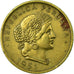 Moneda, Perú, 20 Centavos, 1951, MBC, Latón, KM:221.4