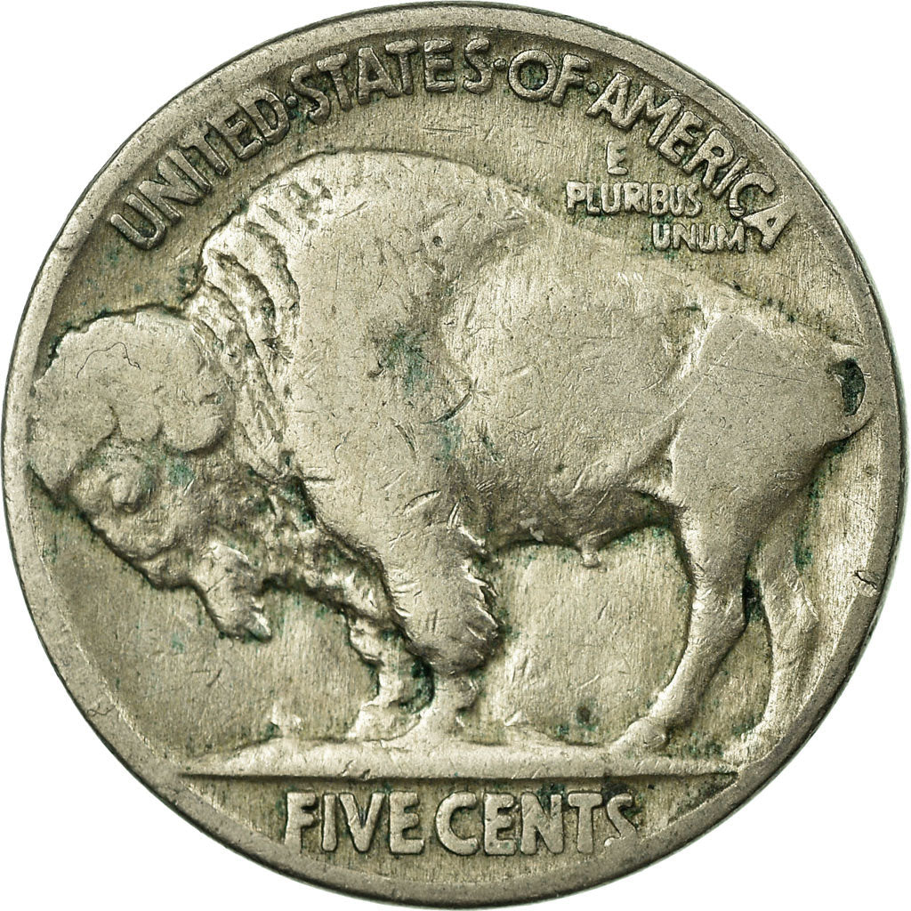 Münze, Vereinigte Staaten, Buffalo Nickel, 5 Cents, 1927, U.S. Mint
