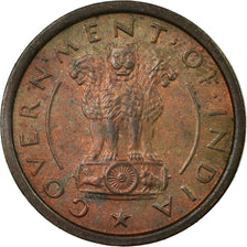Coin, INDIA-REPUBLIC, Pice, 1952, EF(40-45), Bronze, KM:1.4