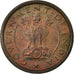 Coin, INDIA-REPUBLIC, Pice, 1952, EF(40-45), Bronze, KM:1.4
