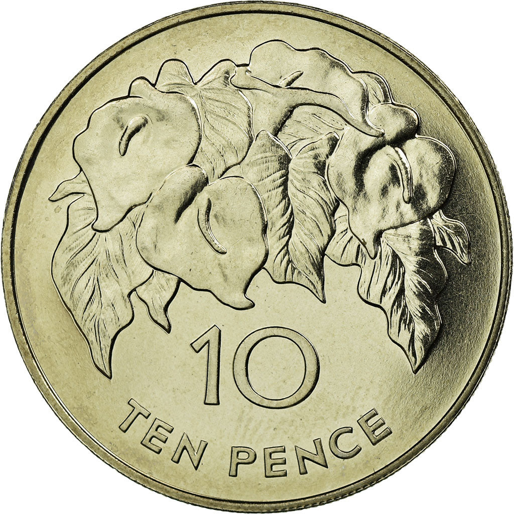 Monnaie, SAINT HELENA & ASCENSION, Elizabeth II, 10 Pence, 1984, British Royal