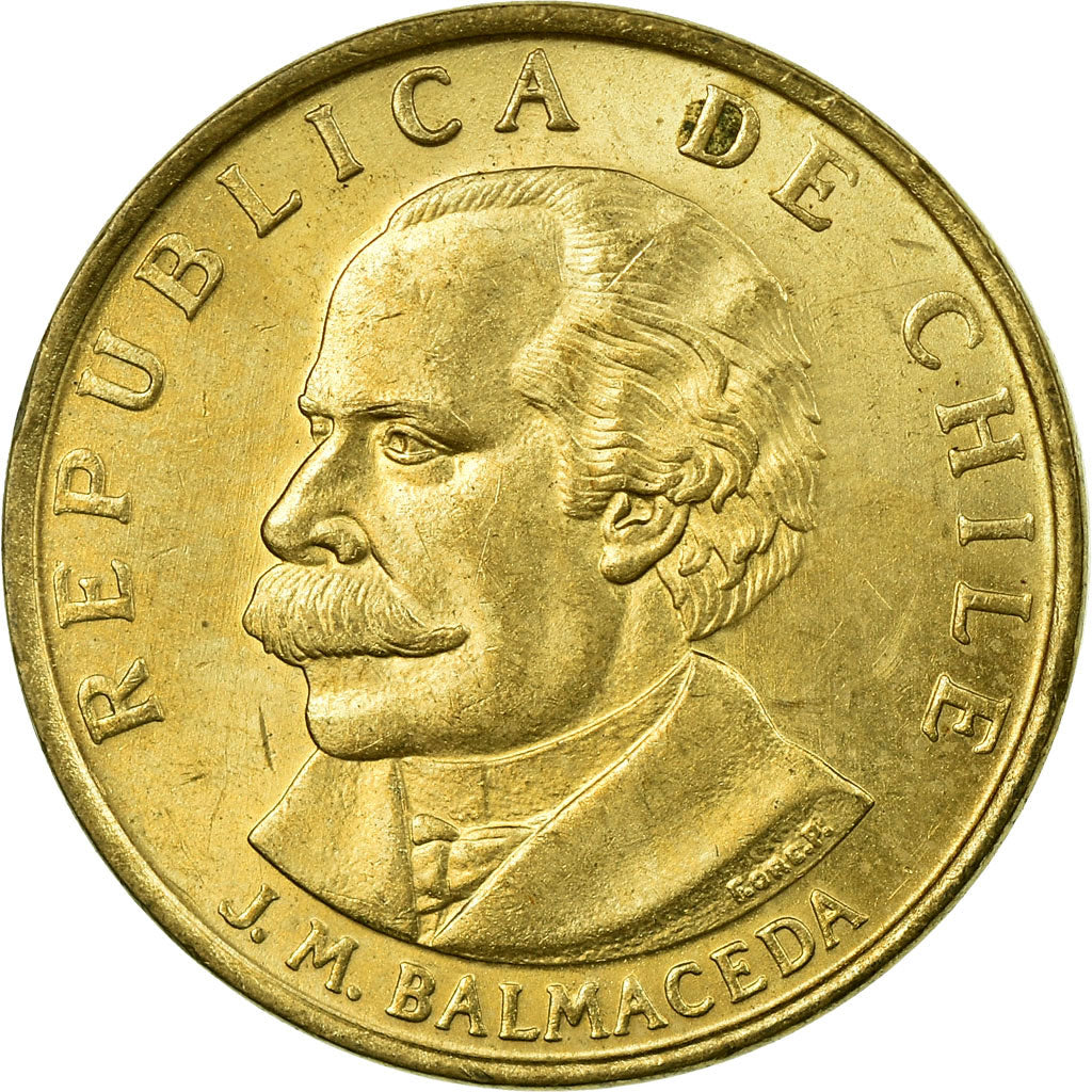 Moeda, Chile, 20 Centesimos, 1971, EF(40-45), Alumínio-Bronze, KM:195