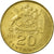 Coin, Chile, 20 Centesimos, 1971, EF(40-45), Aluminum-Bronze, KM:195