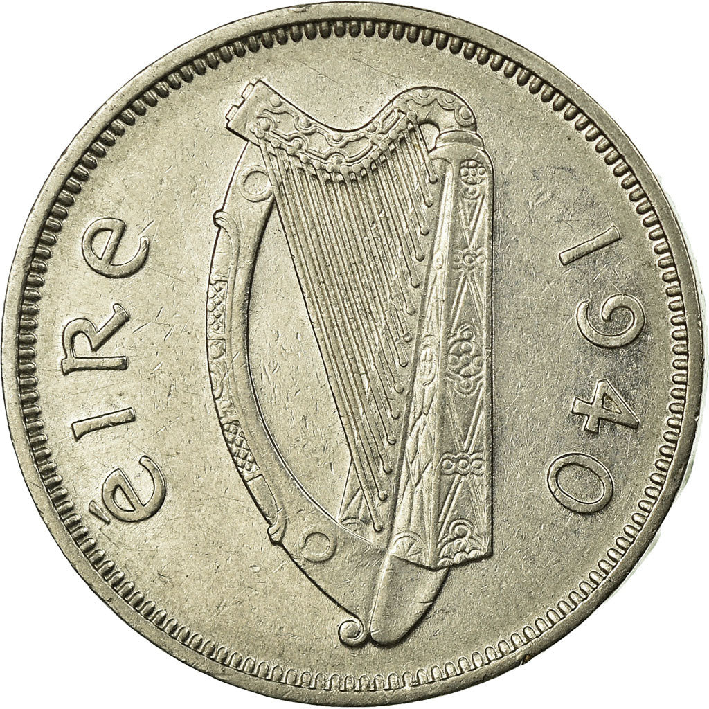 Coin, IRELAND REPUBLIC, 6 Pence, 1940, EF(40-45), Nickel, KM:13