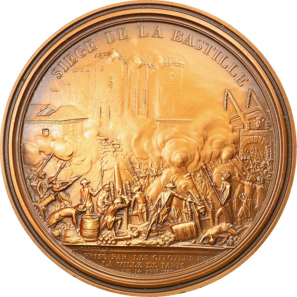 France, Médaille, Révolution Française, Siège de la Bastille, History