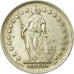 Monnaie, Suisse, Franc, 1944, TTB, Argent, KM:24