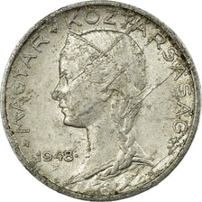 Coin, Hungary, 5 Filler, 1948, Budapest, EF(40-45), Aluminum, KM:535