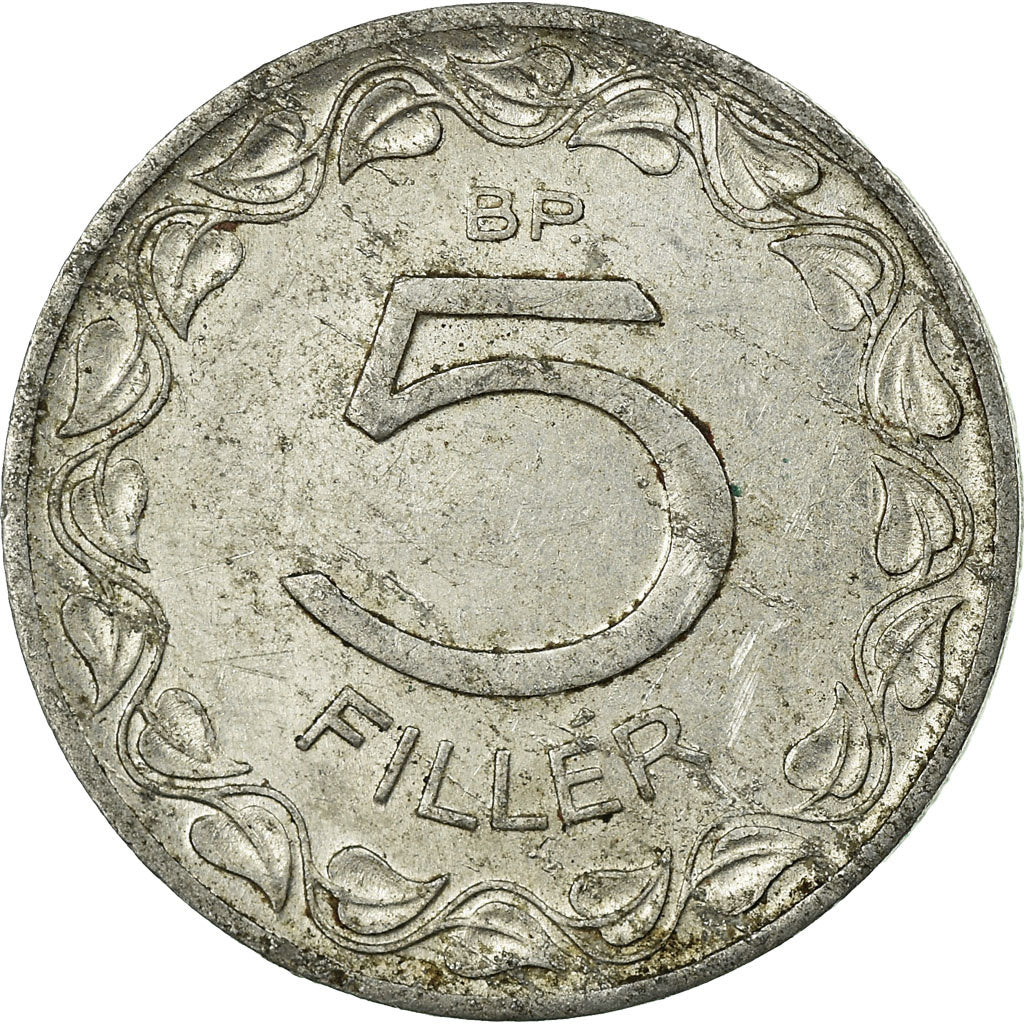 Coin, Hungary, 5 Filler, 1948, Budapest, EF(40-45), Aluminum, KM:535