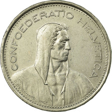 Coin, Switzerland, 5 Francs, 1968, Bern, EF(40-45), Copper-nickel, KM:40a.1