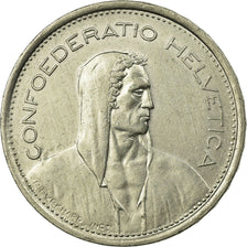 Moneta, Szwajcaria, 5 Francs, 1968, Bern, EF(40-45), Miedź-Nikiel, KM:40a.1